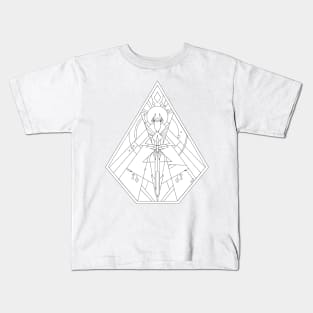 Window of She Ra Color-Your-Own Kids T-Shirt